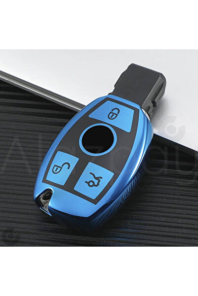 Alazpay Θήκη κλειδιού TPU για Mercedes A B C E S G Series GL GLA GLC CLA CLS ...