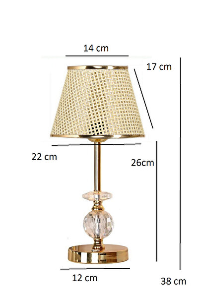571 Store I Series Table Lamp Shade Night Lamp Lighting Lamp Fabric-Metal