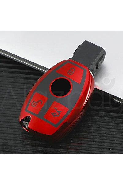 Alazpay Θήκη κλειδιού για Mercedes A B C E S G Series GL GLA GLC CLA CLS AMG ...