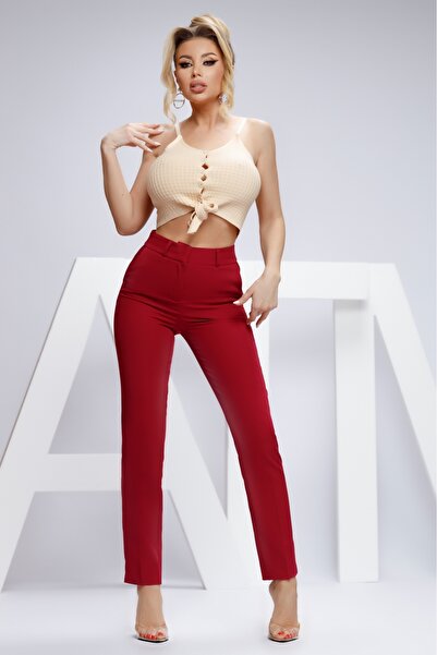 Atmosphere Fashion Maiou piersică cu nasturi