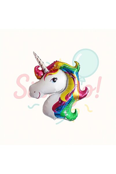 Unicorn Kafa Folyo Balon