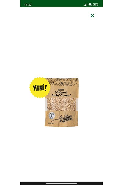 Harras Glutensiz Yulaf Ezmesi
