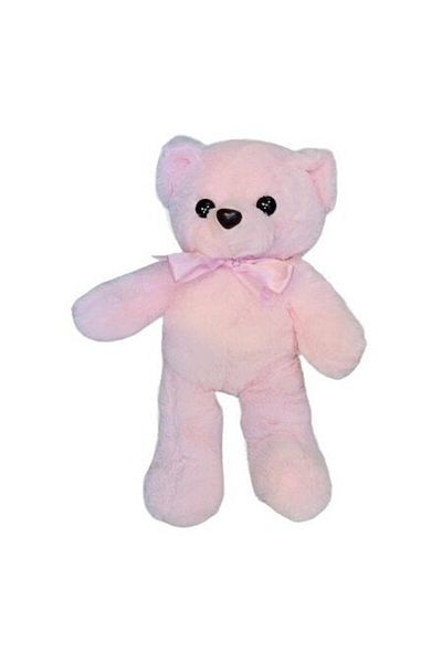 OEM Plush Toy, Satin Bow Teddy Bear, Pink, 30 cm