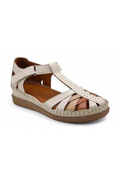 Venüs 25033540 Sandale zilnice din piele naturală-bej