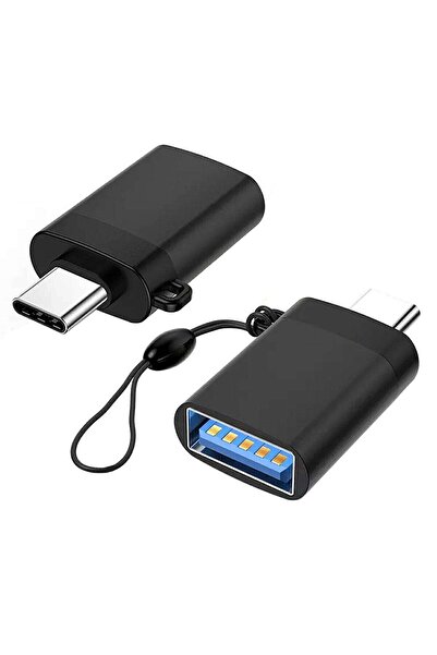OEM Adaptor USB-C - USB 3.0, Portabil, Funcție de încărcare/transfer de date, Negru