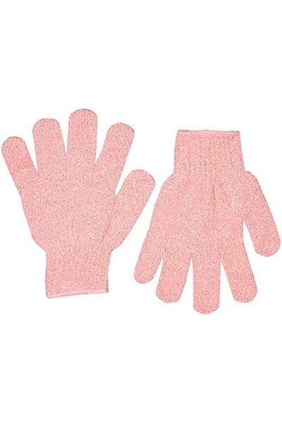 THE BODY SHOP Bath Gloves with Hook, Pink