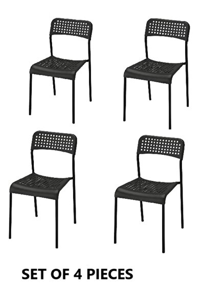 rexa كراسي طعام للمنزل وغرفة المعيشة الداخلية 4 قطع