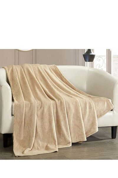 MOONEE Mon Sofa Blanket from Flannel Wool and Microfiber - Luxurious Blanket