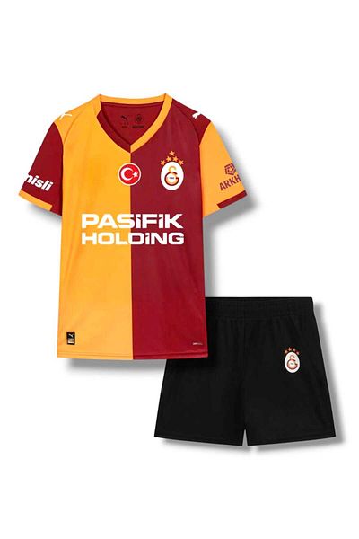FOLKLORİST Mâuro İcar'Di - Galatasara'Y-Yellow-Red 25/26 New Season Kids Fan Soccer Jersey Set of 2