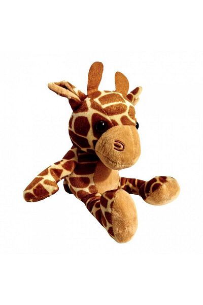 OEM Plush Toy, Jungle Animal with Embroidered Details, Giraffe, 23 cm