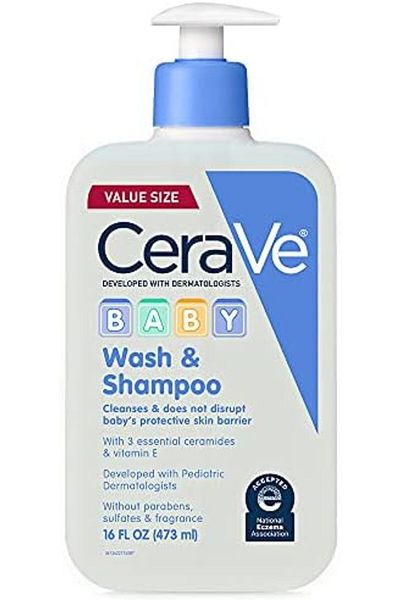 CeraVe Baby Wash and Shampoo 16 Ounce