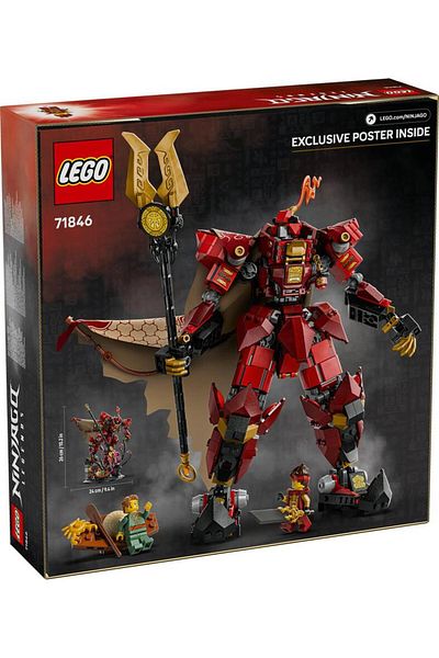LEGO 71846 ®   Ninjago ®   Fire Knight Robot