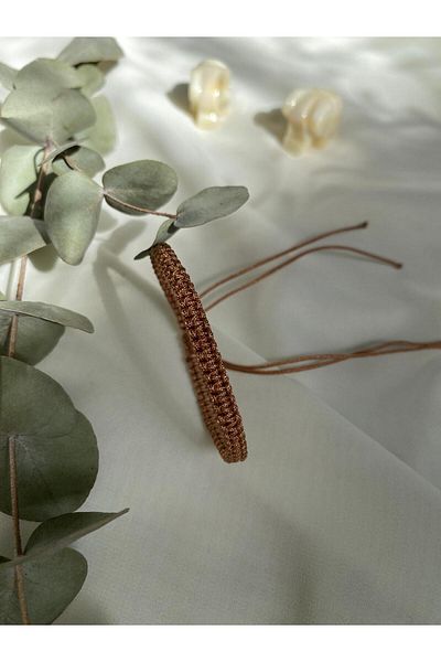 sabiha aksesuar Macrame Weave String Bracelet Surfer Bracelet - Water Resistant, Adjustable Handmade Bracelet