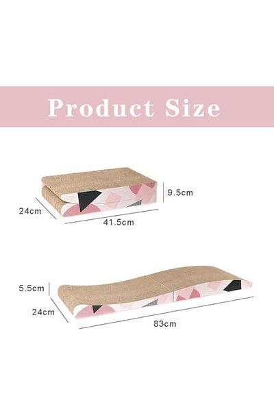 TRADE BAY Cat Scratching Board Foldable