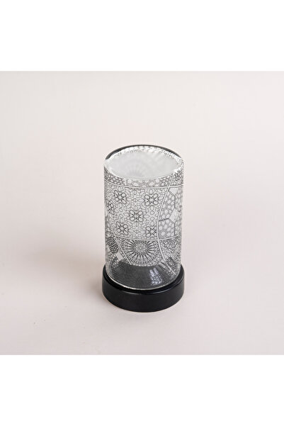 Dallaty glass with black patterns Tea and coffee cups set 18 pcs