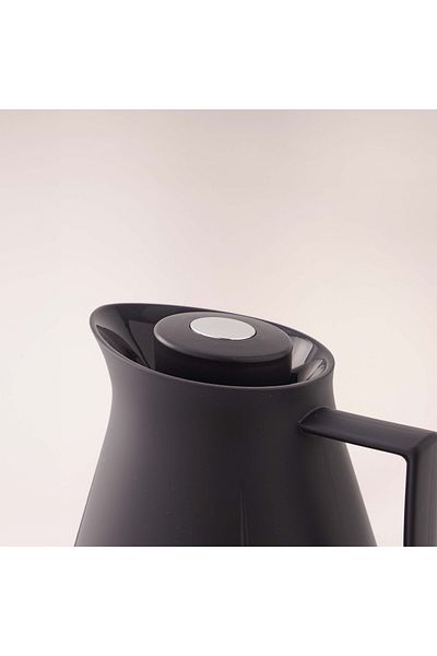 Dallaty plastic vacuum flask dark grey 1L