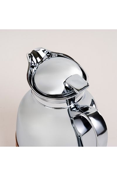 Dallaty steel vacuum flask brown chrome 1L