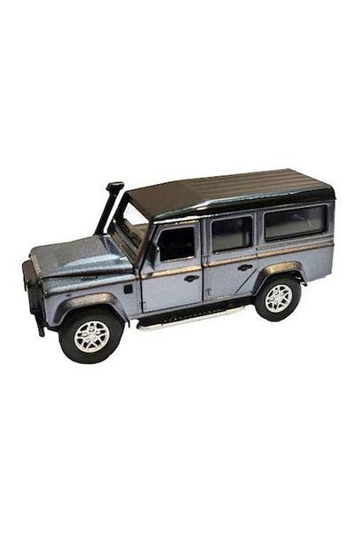 OEM Masina metalica de teren, macheta cu doua portiere care se deschid, pull back, SUV, 1:32, gri
