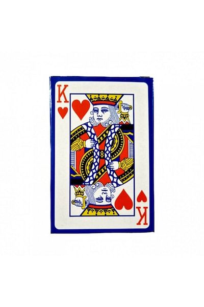 OEM Classic model playing cards, 54 pieces, laminated, blue