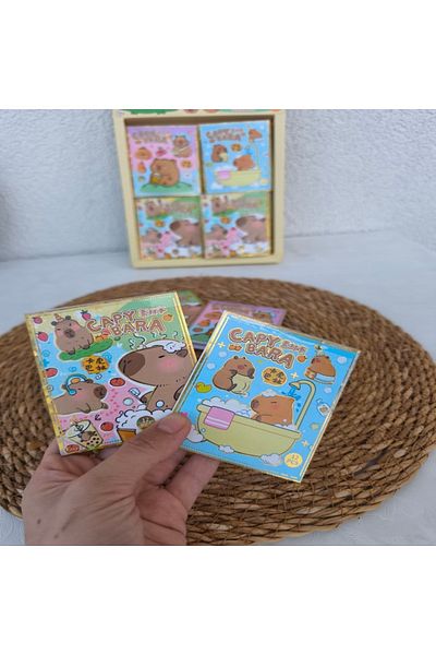 senacacollection 2 Capybara Sticker Books 12 Pages X 2