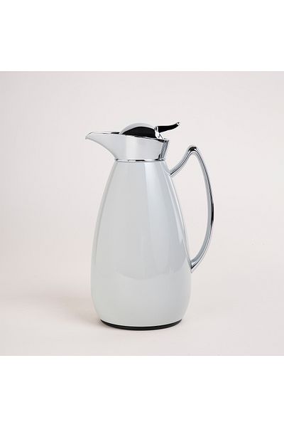 Dallaty steel flask grey and chrome 1L