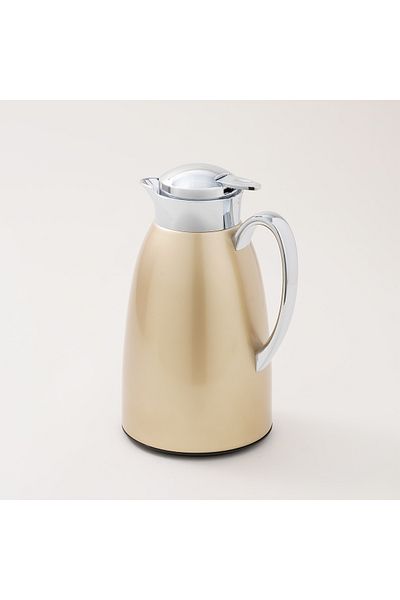 Dallaty champagne gold steel vacuum flask