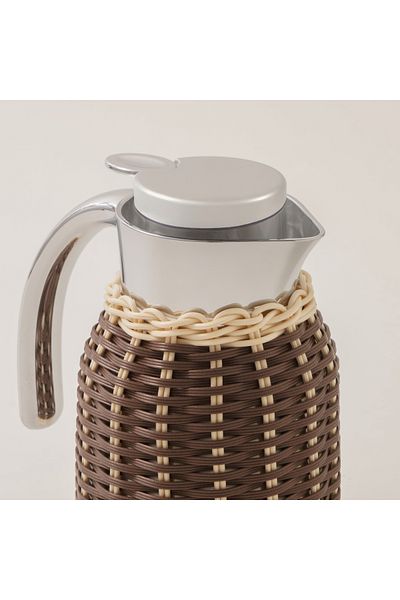Dallaty stainless steel vacuum flask 0.8L, brown