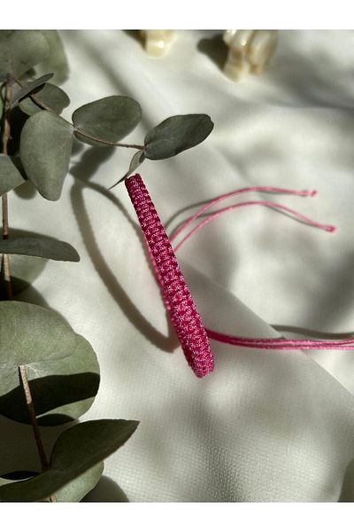 sabiha aksesuar Macrame Weave String Bracelet Surfer Bracelet - Water Resistant, Adjustable Handmade Bracelet