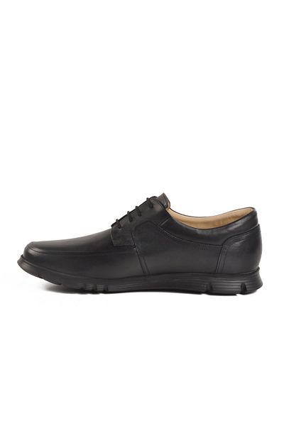 WALKWAY 667 m Large Size Black Genuine Leather Men's Classic Shoes
