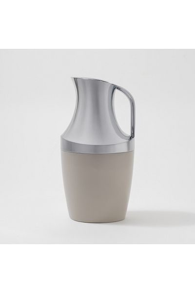 Dallaty 1L stainless steel vacuum flask in beige