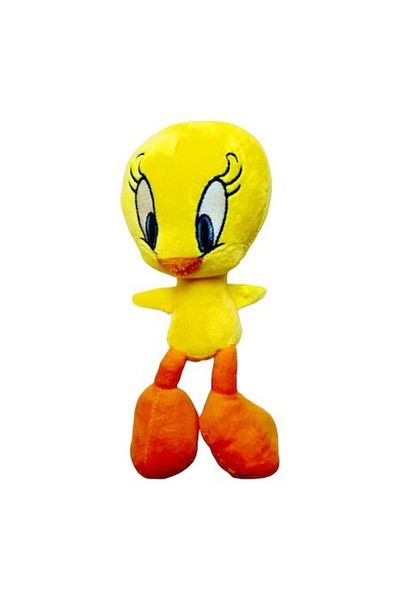 OEM Plush Toy, Chick with Embroidered Eyes, Yellow, 25 cm