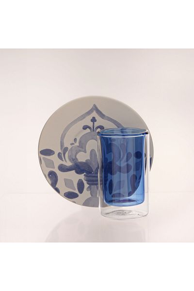 Dallaty Rio 12pcs watercolour porcelain tea set