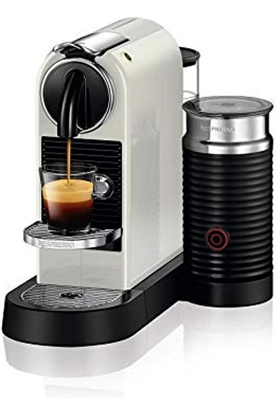 Nespresso Citiz Milk Coffee Machine D123 White