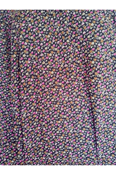 hoaryage Robadan Uzun Kollu %100 Viskon Basma Çiçekli Anne ELBİSE, Namaz Elbisesi