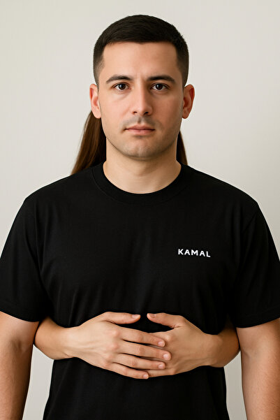 Kamal LANSMANA ÖZEL Erkek T-shirt %100 Pamuk