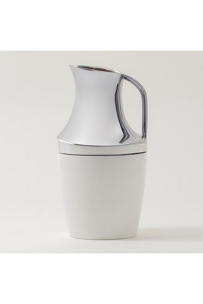 Dallaty 1L stainless steel vacuum flask in silver