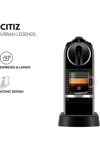 Nespresso Citiz Coffee Machine D113 Black