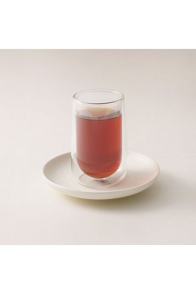 Dallaty porcelain 12pcs tea cups set Naseej collection, offwhite