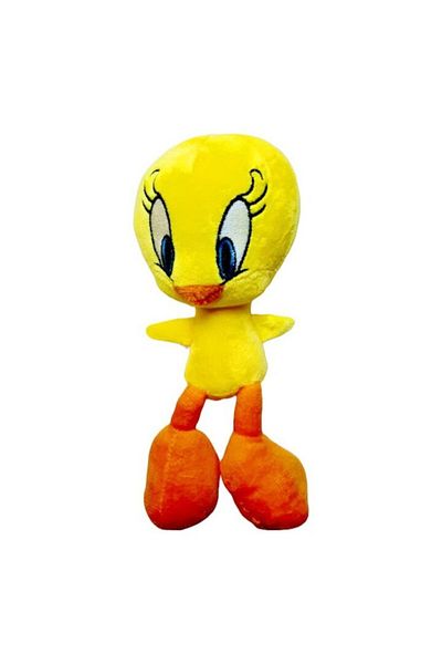 OEM Plush Toy, Chick with Embroidered Eyes, Yellow, 25 cm