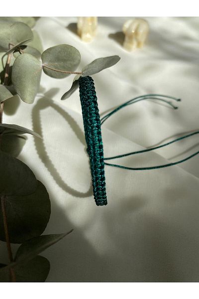 sabiha aksesuar Macrame Weave String Bracelet Surfer Bracelet - Water Resistant, Adjustable Handmade Bracelet