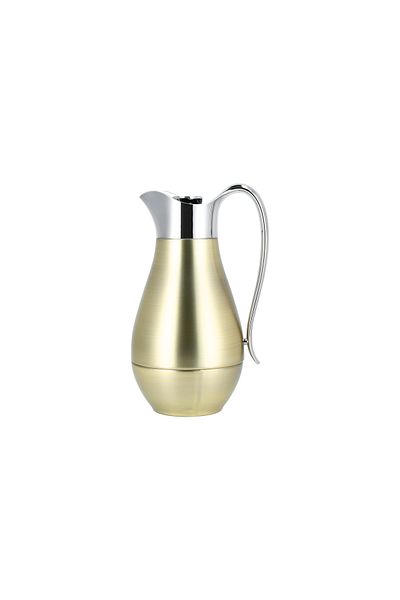 Dallaty steel vacuum flask navy blue/gold 1L