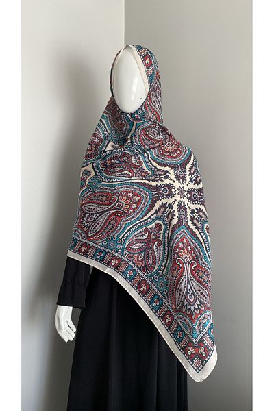 feronis Retro Design Cotton Shawl
