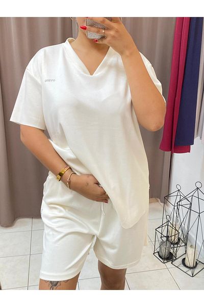 TUBA TOPTAŞ Modal Shorts Set