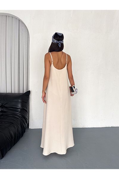 02Lady Fashion Rochie casual căptușită Aerobin cu bretele ajustabile din bumbac