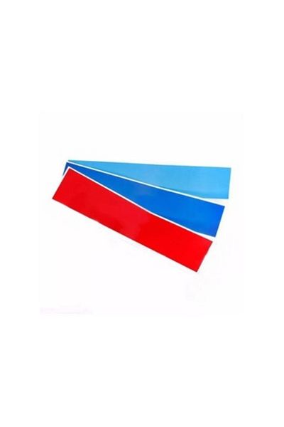 Xenon Bright Autocolant auto BMW ///M Power pentru grilă, oglinzi, aripă 47x12cm
