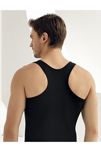 Şahinler Men's Lycra Wide Strap Cotton 6-Piece Sports Singlet