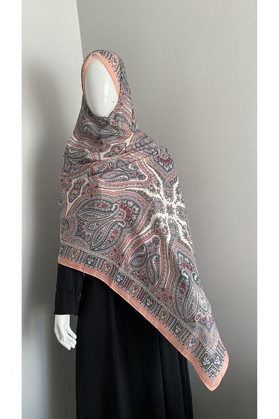 feronis Retro Design Cotton Shawl