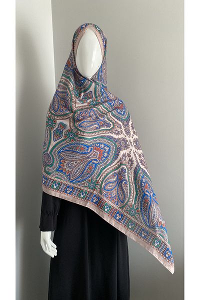 feronis Retro Pattern Soft Shawl