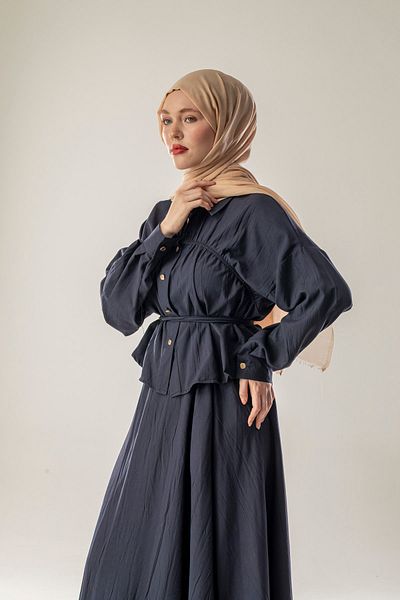 FLEUR SOİE Cotton Shawl Latte