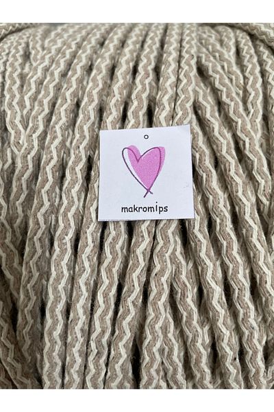 Makromİps Sewable Multi-Purpose Tress Hobby Thread (1 Kilo) Cotton Weaving Bag Mop Basket Supplies Runner